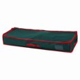 thumbnail image 4 of Bolsa de almacenamiento para de Navidad, impermeable, decorativa, con cremallera, resistente, con asas de transporte Oxford prácticas, ideal par Verde, 4 of 9