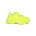 thumbnail image 2 of Women Round Toe Lug Patent Lace Up Sneaker 19185, 2 of 6