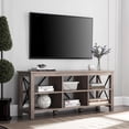 thumbnail image 6 of Evelyn&Zoe Sawyer Rectangular TV Stand for TV's up to 65", Charcoal Gray, 6 of 9