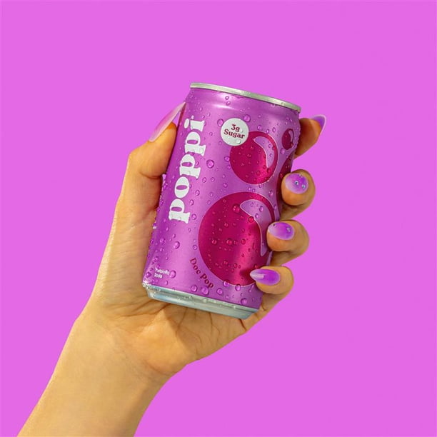 Poppi Prebiotic Soda 6pk | Soft drink supplies for retail