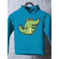 thumbnail image 3 of A Happy Crocodile Hoodie Toddler -Image by Shutterstock,  4 Toddler, 3 of 4