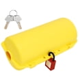 thumbnail image 3 of Industrial Plugs Lockout Kit, Sliding Lock Nylon Lock Beam Electrical Multi Plug Lock Heavy Duty  for Large Industrial Plug, 3 of 8