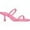 Pink, variant on Women's Mules Square Toe Two Strap Low Kitten Heel Low Heeled Sandals