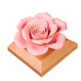 thumbnail image 1 of Difusor de aceite esencial Cerámica decorativa Linda artesanía Moda Base de madera, difusor de aromaterapia pasivo para escritorio Habitación Coche BLESIY Difusor esencial, 1 of 7