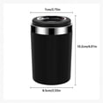 thumbnail image 2 of Car Ashtray with Lid, LED Light One-Touch Open Auto Ash Tray with Flame-Resistant Metal Liner, Sealed Odor Control Cup Holder Fit, Car Gift Accessories, 1Pcs Red, 2 of 5