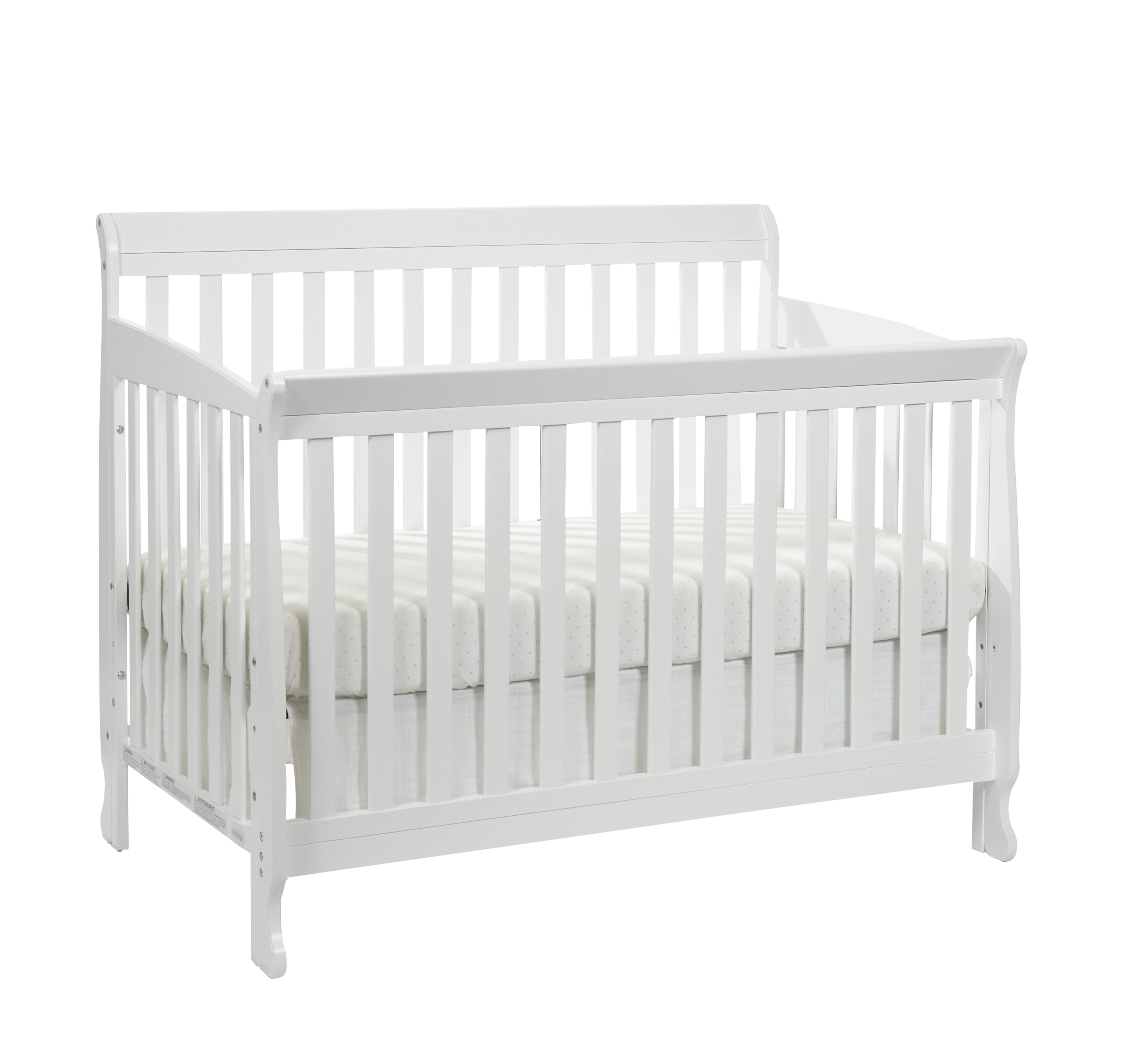Suite Bebe Riley Crib and Toddler Guard Rail Bundle, White - image 5 of 9