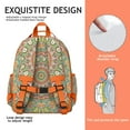 thumbnail image 4 of Yoga Meditation Lotus Student Backpack Spacious Adjustable Padded Straps Chest Buckle Lightweight Durable School Backpack For Student And Students, 4 of 4