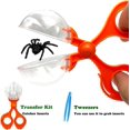 thumbnail image 4 of kit d'Explorateur de nature Extérieur avec Pinces, Autocollants, kit Éducatif Scientifique, Conteneur d'Observation des Insectes, 4 of 5