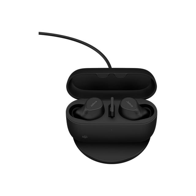 Jabra Evolve2 Buds - USB-A MS - Wireless Charging Pad True Wireless Earbuds