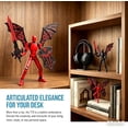thumbnail image 6 of Pthjswj T13 Action Figure Set - (Assembled) 3D Printed Action Figure, Titan 13 Action Figure, Multi-Jointed Movable Dummy 13, Robot Action Figure, Birthday Gifts for Boys, Girls Desktop Decorations, 6 of 8