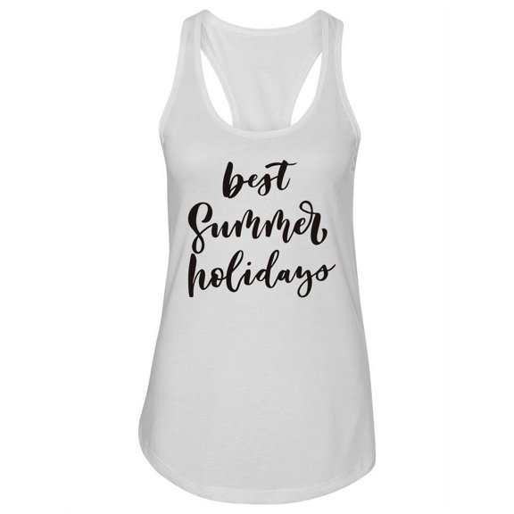 Best Summer Holidays.  Tank Women -Image by Shutterstock, Female x-Small