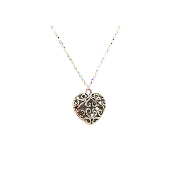 Open Cut Heart Pendant