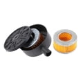 thumbnail image 3 of Filtro de compresor de aire portátil, piezas de repuesto, accesorios, rosca macho de 20mm, filtro cilíndrico duradero y práctico para compresor de CUTICAT Filtros de compresor de aire, 3 of 8