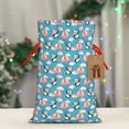 thumbnail image 5 of Cauagu Panda Flying in the Sky Pattern Christmas Gift Bag,Drawstring Xmas Gift Bags Holiday Gift Wrapping Gift Pouch with Tag Holiday Gift Bags Party Favor Bags,1PCS-Medium, 5 of 9