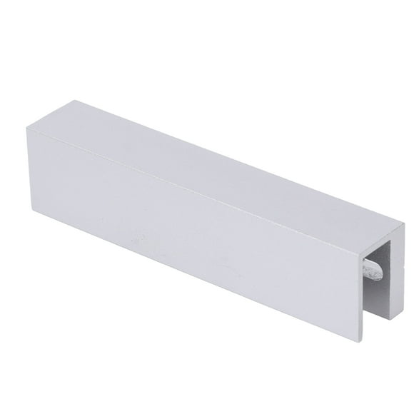 Aluminum Alloy U Shape Bracket, Glass Door U Bracket Up To 180KG for Shopping Mall
