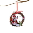 thumbnail image 1 of De Navidad Corona Colgante De Madera Navidad Ratán Corona Redonda Decorativa Para Puertas De Armario Ventanas 2021 Árbol Noticed HA040066-01, 1 of 6