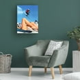thumbnail image 3 of Trademark Fine Art Taudalpoi  The Big Jump Canvas Wall Art, 3 of 4