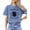 Blue Jean Shirt, variant on Abandoned Fishing Wives Social Club Shirt for Women Funny Fishing Season Graphic Tee for Wife Blue Jean Shirt Adult Small