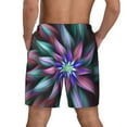 thumbnail image 4 of Daiia Colored Abstract Mens Swim Trunks Swim Shorts Quick Dry Swim Shorts with Mesh Lining Pockets-Medium, 4 of 9