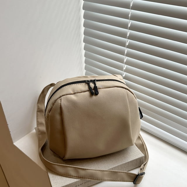 weibbin Fashion Shell Bag Women All-Matching Casual Shoulder Crossbody Lightweight Nylon Cloth