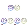 thumbnail image 2 of Soidarity Freno de disco de bicicleta, piezas ligeras para ciclismo, resistentes al desgaste, resistentes, de varios tamaños, Kit de rotores de Type1 NO1 Soidarity CBP489370, 2 of 6