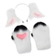 thumbnail image 3 of Diadema con orejas de animales, guantes con pies de oveja, regalos, disfraces para cumpleaños, niños y adultos, 3 of 8
