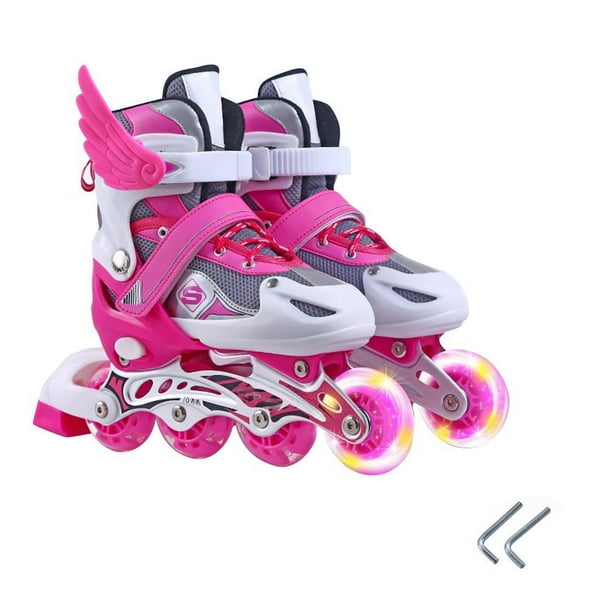 Patines En Línea Para Niños Y Adultos Patines De Ruedas Ajustables