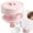 Pink, variant on Hgtduk Portable Aligner Storage Case with Cleaning Brush and Ventilation Holes, Retainer and Denture Storage Case, Aligner Case for Home and Travel, Pink