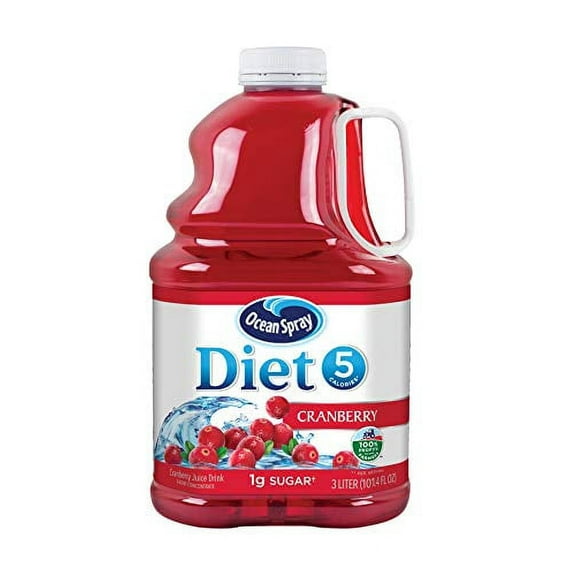 Ocean Spray Diet Cranberry Juice Drink, 101.4 Fl Oz, 3 Liter Bottle