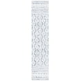 thumbnail image 2 of SAFAVIEH Augustine Laura Geometric Runner Rug, Ivory/Blue, 2' x 9', 2 of 11