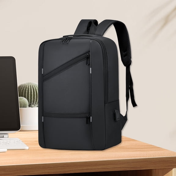 Waterproof Laptop Backpack for Men, Business Travel and School Multi Compartment Bag