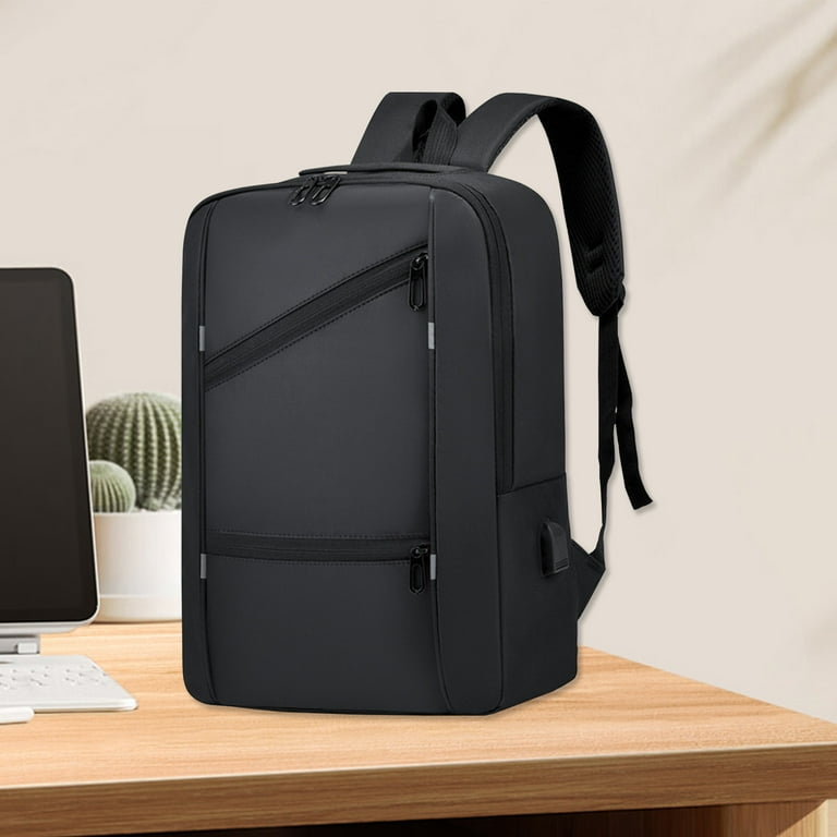 RJEU Laptop Backpack 17.3" Computer | Rolltop School