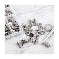thumbnail image 3 of Ensemble de 120 Pcs de Boutons-Pression, Boutons-Pression en Toile Marine avec 2 Pcs d'Outils de Réglage Boutons-Pression en Acier Inoxydable Boutons-Pression avec Vis, 3 of 7
