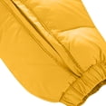 thumbnail image 7 of Baby Snowsuit Ski Suit Down Jacket Zipper Hooded Long Sleeve Jumpsuit with Gloves Quilted Infant Winter Outerwear, Yellow, 18-24 Months, 7 of 7