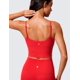 thumbnail image 2 of Remera CRZ YOGA Butterlift Crop Top con Escote Redondo Rojo XX-S, 2 of 5