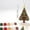 Classic Christmas Tree, variant on romoty DIY Beaded Christmas Tree Ornament Kit Pearl Elegance - Cream Faux Pearl and Crystal Bead Craft Set Holiday Hanging Pendant for Xmas Decor