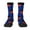 2 Black-1, variant on Womens Funny Socks Australian Flag With Aboriginal Flag Printed Patterned Socks Novelty Socks