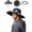 Dark Gray, variant on Bucket Hat With Fan, Outdoor Sun Hat with Fans For Men, Solar Cooling Sun Hat with Solar Powered Fans
