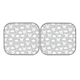 thumbnail image 7 of Xecao Rabbit And Cloud for Foldable Car Sun Shades (2-Pack) offer sun protection with an easy-fold design for convenient windshield shading., 7 of 7