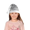 thumbnail image 5 of Cauagu Dragon Nest Sketch Pattern Christmas Hat for Kids,Xmas Holiday Hat Santa Hat for Boys & Girls Festive Headwear Accessories for Christmas/New Year/Holiday, 5 of 6