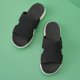 thumbnail image 5 of Mujeres Toboganes Senanal Sandalias Non Slip gruesas Cuschion Sporters cómodas zapatillas deportivas sandalias de malla casual para interiores al aire libre, 5 of 9