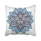 thumbnail image 1 of Funda de almohada ABPHQTO Flor de Loto Ornamental Estampado Étnico 45x45 cm, 1 of 1