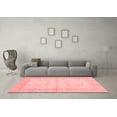 thumbnail image 3 of Ahgly Company Indoor Square Oriental Red Traditional Area Rugs, 7' Square, 3 of 4