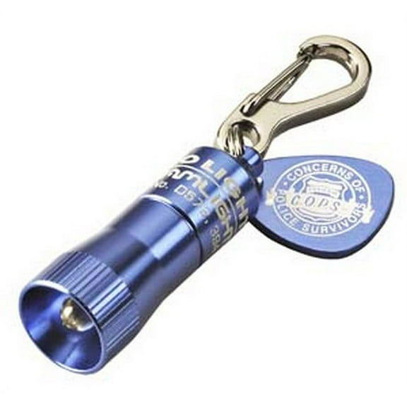 Streamlight 73002 Blue Cops Nano Key Chain Flashlight