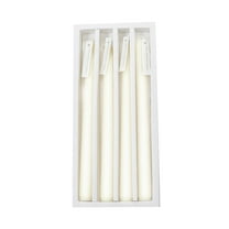 JoyMoreHome 4 PCS/Box Retro Gradient Taper Candles Smokeless Candle, Natural Soy Long Taper Candles for Christmas Day Decor and Home Holiday Party