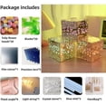 thumbnail image 4 of 21 Flowers Lampara De Tulipanes, DIY Tulip Night Light Cube Mirror Lamp, 4 of 4
