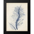 thumbnail image 2 of Vision Studio 15x18 Black Modern Framed Museum Art Print Titled - Indigo Coral V, 2 of 5