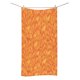 thumbnail image 2 of Toalla de baño con estampado de llamas rojas, 2 of 4