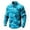 Tops-571Sky Blue, variant on LEKWK Long Sleeve Work Shirts for Men Regular Fit Western Shirts Double Pocket Button Down Shirts Long Sleeve Camouflage Outdoor Hiking Shirt