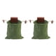 thumbnail image 4 of Greeniant Bolsa de forraje PU portátil Mini fruta baya seta recogida bolsa contenedor bolsillo al aire libre Camping senderismo Type2 NO2, 4 of 6